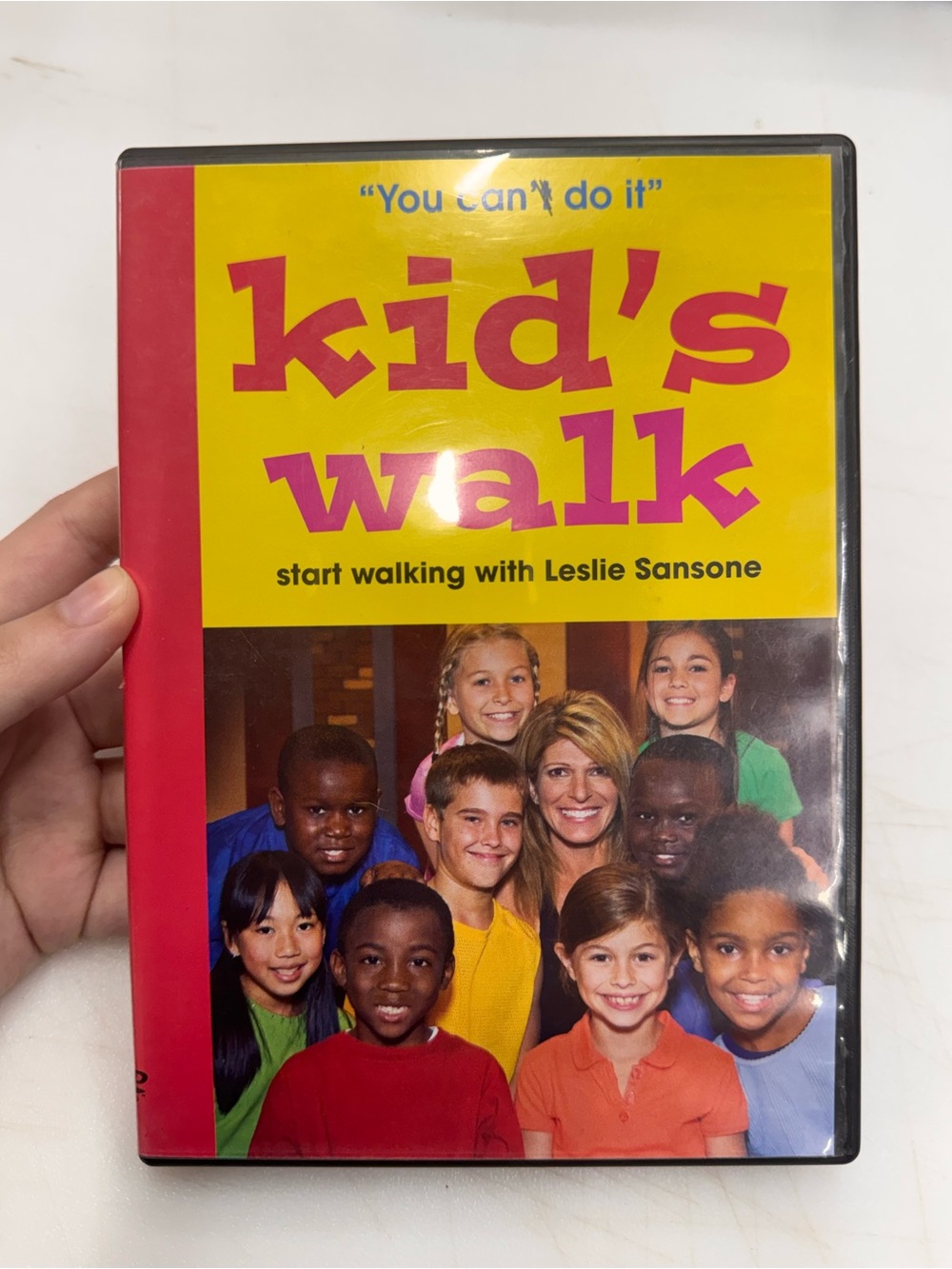 Kid's Walk Start Walking With Leslie Sansone (DVD 2006) Tested